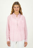 Long Sleeve Blouse - Pink