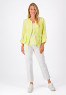 Plain Jacket - Lemon Drop