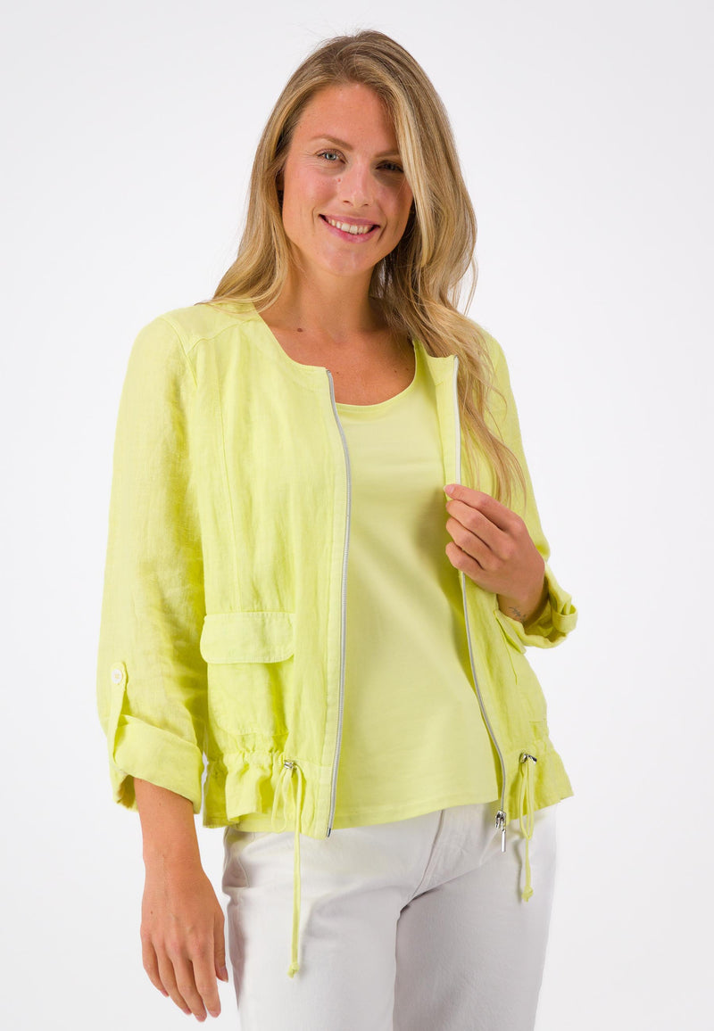 Plain Jacket - Lemon Drop