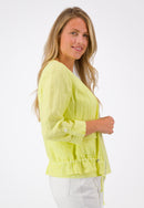 Plain Jacket - Lemon Drop