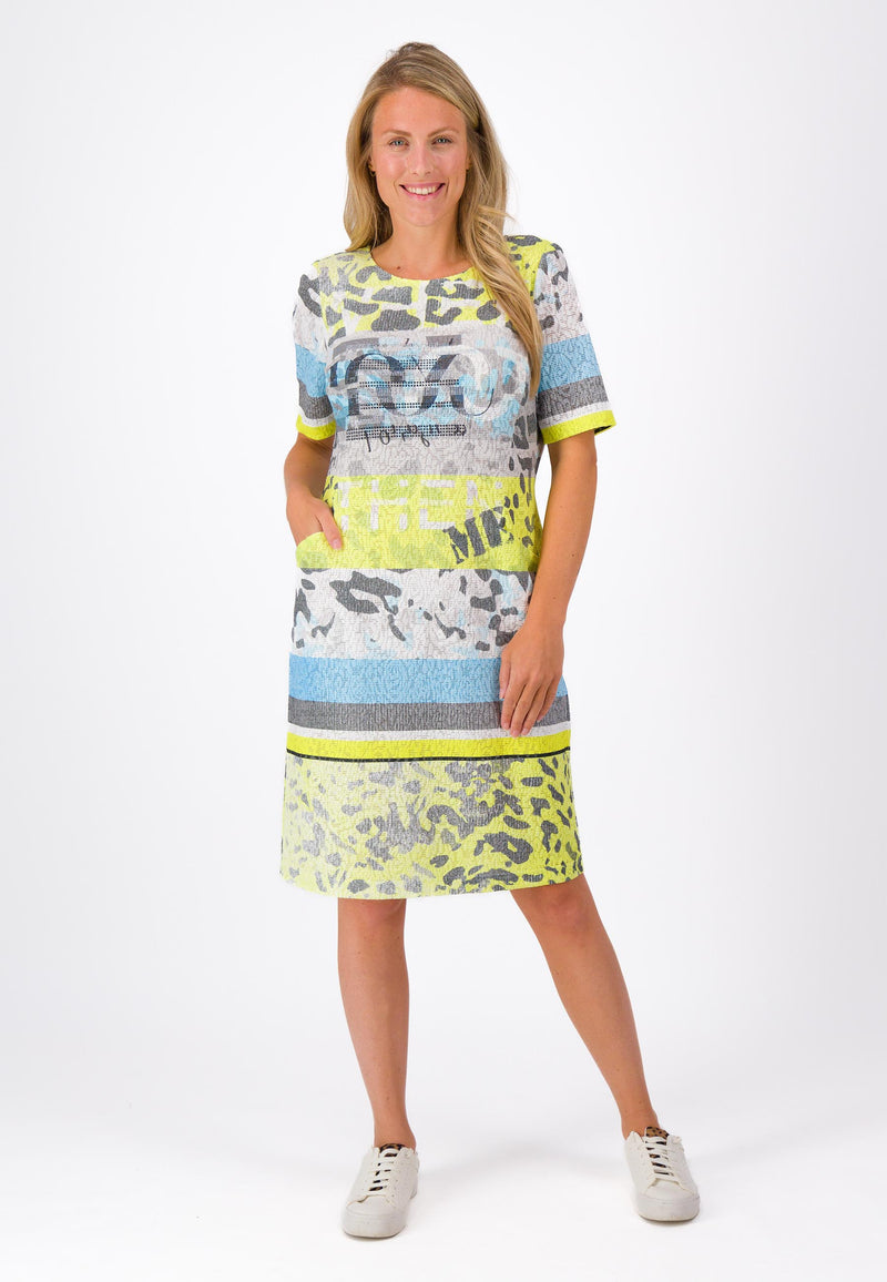 Print Dress - Lemon Drop Print