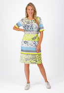 Print Dress - Lemon Drop Print