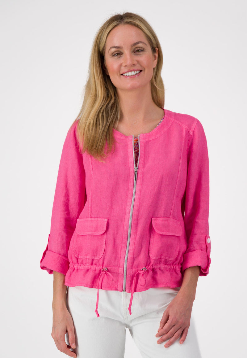Plain Jacket - Pink