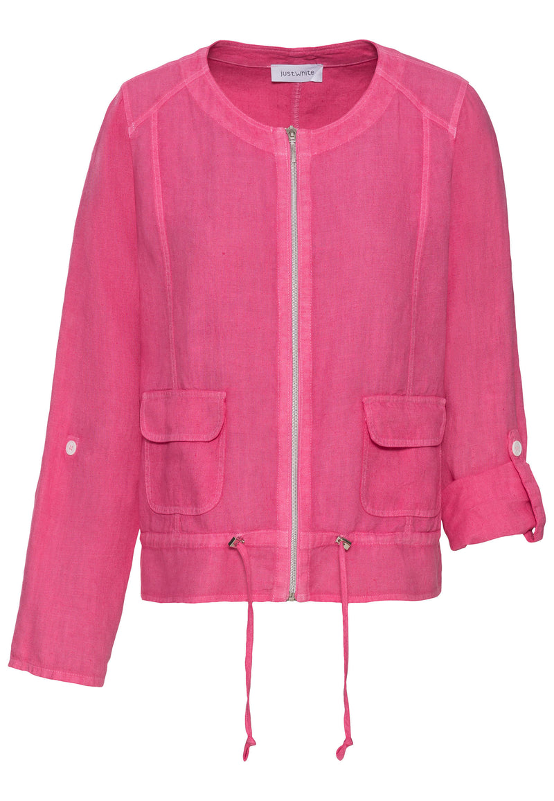 Plain Jacket - Pink