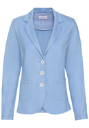 Plain 3 Button Blazer - Light Blue
