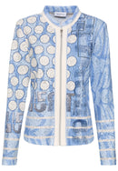 Print Jacket - Blue Print