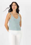 Kathy Short Sleeve Jumper - Blue
