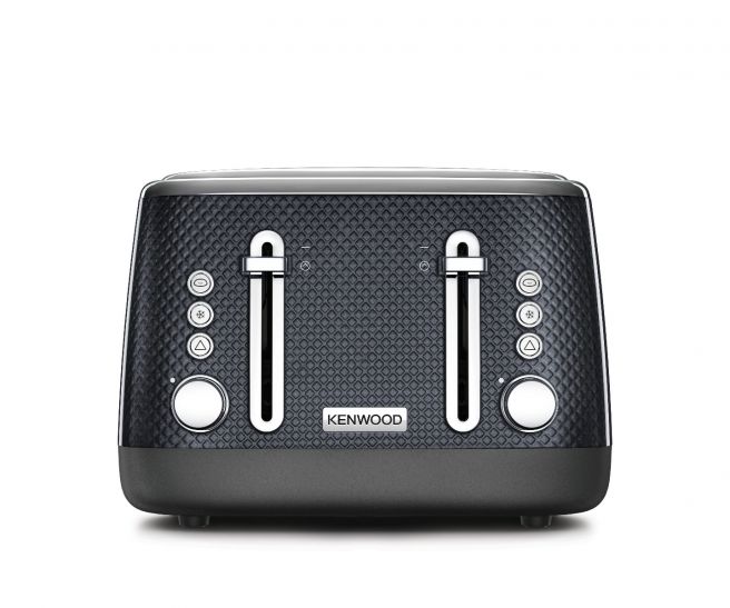 Mesmerine 4 Slot Toaster - Black