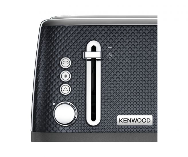 Mesmerine 4 Slot Toaster - Black