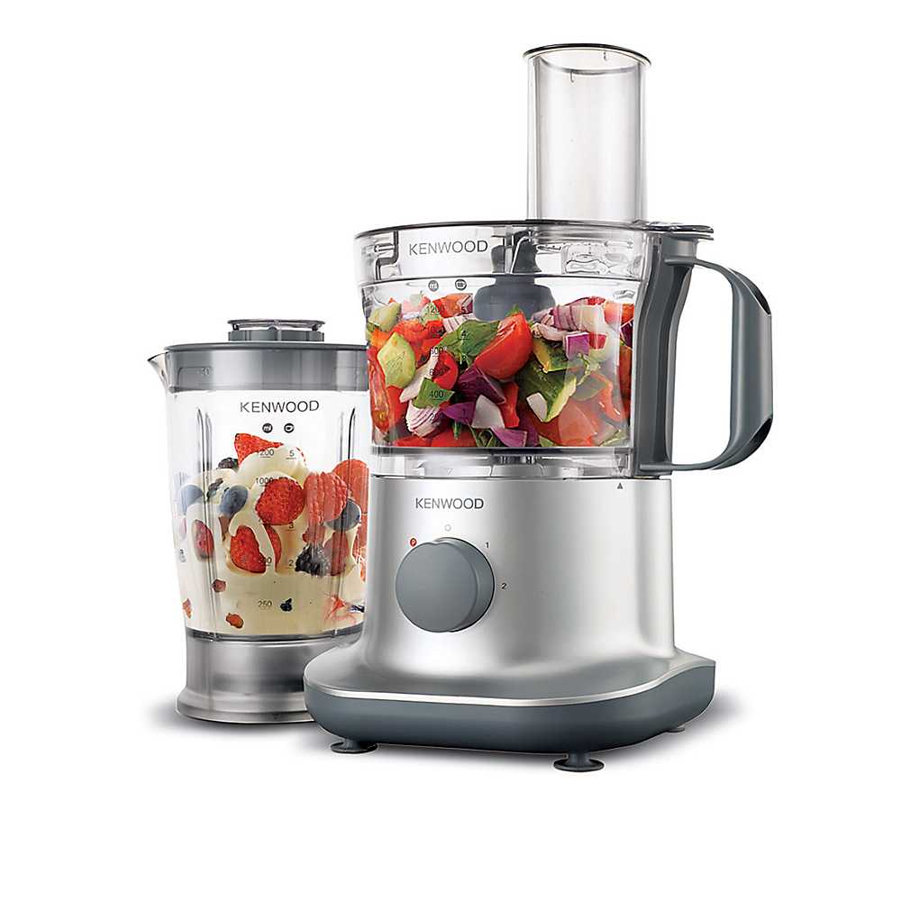 Kenwood MultiPro Compact Foodprocessor FDM301SS - Geborsteld metaal Kenwood MultiPro Compact Foodprocessor FDM301SS - Geborsteld metaal