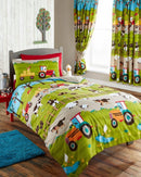 Kids Club Farmyard Readymade Curtains 66" x 72"