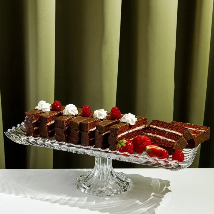 Beaufort Rectangular Footed Plate