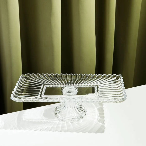 Beaufort Rectangular Footed Plate