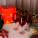 Set of 4 Red Wine Glasses