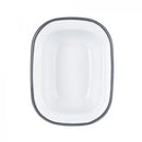 16cm Enamel Rectangular Pie Dish