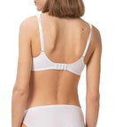 Modern Soft+ Cotton Wired Bra - White