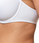 Modern Soft+ Cotton Wired Bra - White