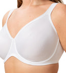 Modern Soft+ Cotton Wired Bra - White