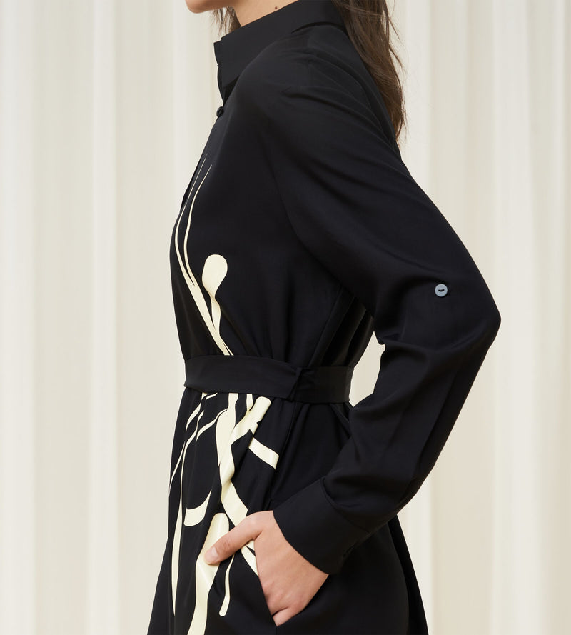 MyWear Maxi Dress - Black Ination