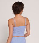 Go Ribbed Crop Top - Riviera