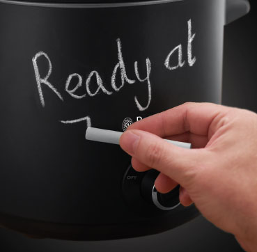 3.5 Litre Chalkboard Slow Cooker