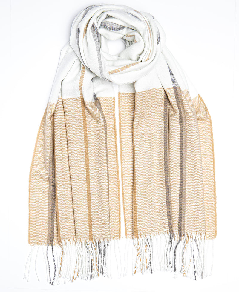 Woven Scarf - Beige