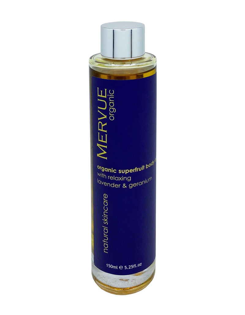 Organic Superfruit Body Oil - Lavender & Geranium