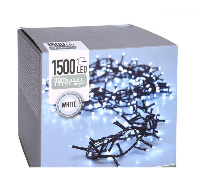 LED Lights 1500 Microcluster - White