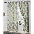 Lynden Readymade Eyelet Curtains - Emerald