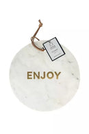 Artesà Round White Marble Board