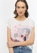 Mae Short Sleeve T-shirt - Star White