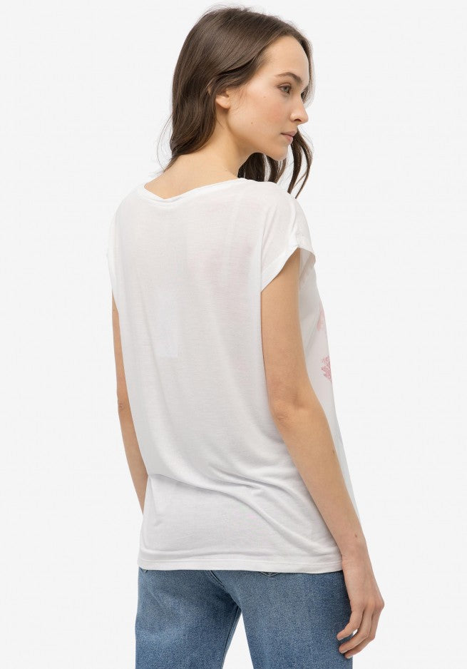 Mae Short Sleeve T-shirt - Star White