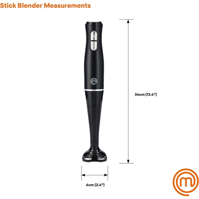 Masterchef 2000W Stick Blender - Black