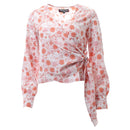 Melinda Wrap Top - Pink