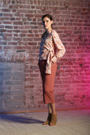 Melinda Wrap Top - Pink