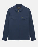 Nylon Pocket Overshirt - Dark Navy