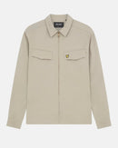 Nylon Pocket Overshirt - Khaki Smoke