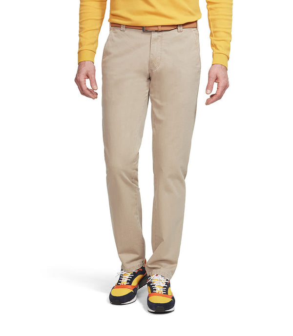 Regular Fit Cotton Trouser - Beige