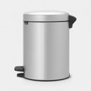 Newlcon Pedal Bin 5 Litre Metallic Grey