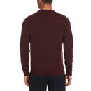 Lambswool Round Neck Jumper - Tawny Port