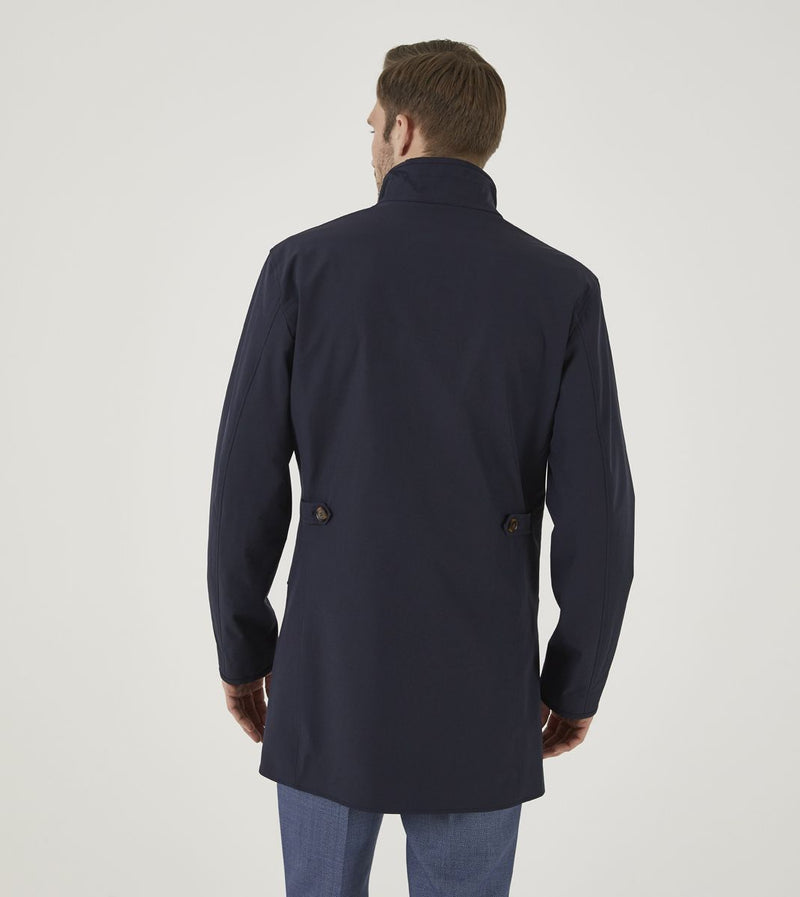 Quinn Raincoat - Navy