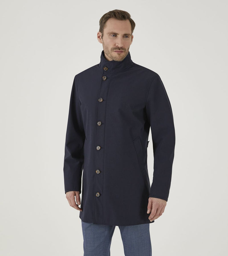 Quinn Raincoat - Navy