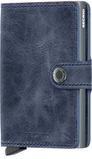 Vintage Mini Wallet - Blue