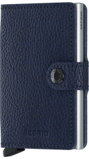 Secrid Veg Mini Wallet - Navy/silver