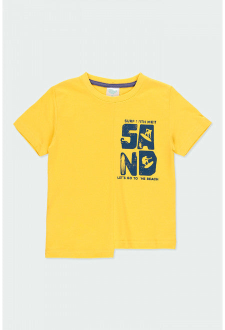 Short Sleeve Surf Team T-shirt - Yellow