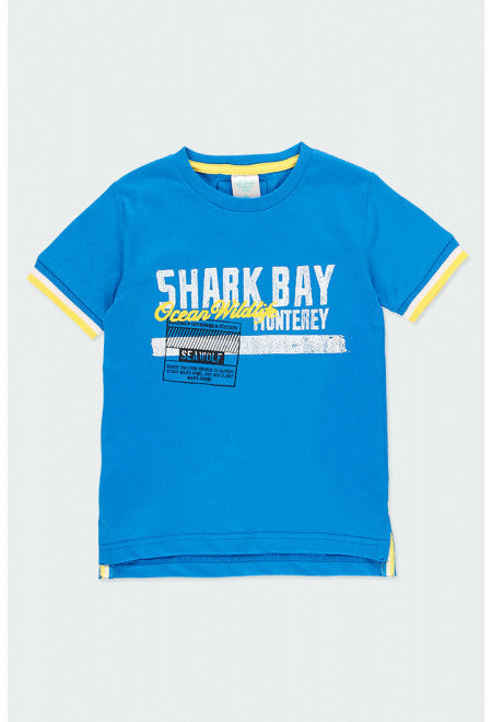 Short Sleeve Shark Bay T-shirt - Baltic