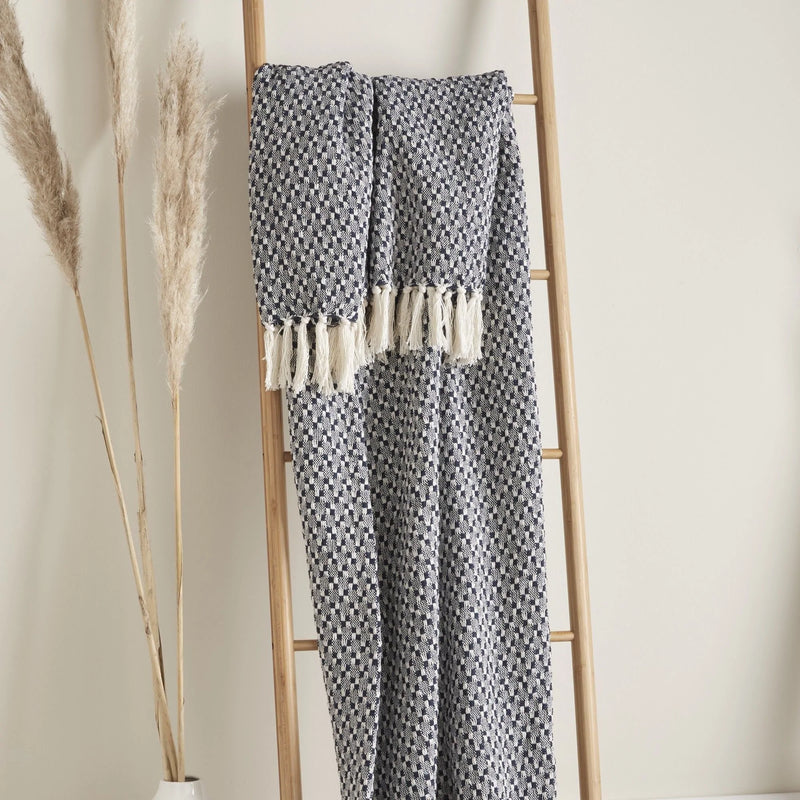 Bexley Navy 130 X 180cm Throw