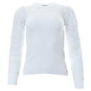 Olga Knitted Top - Optic White