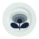 Orla Kiely 70s Flower Enamel Plate - Slate