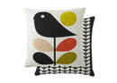 Orla Kiely Early Bird Cushion Pale Rose (45x45cm)